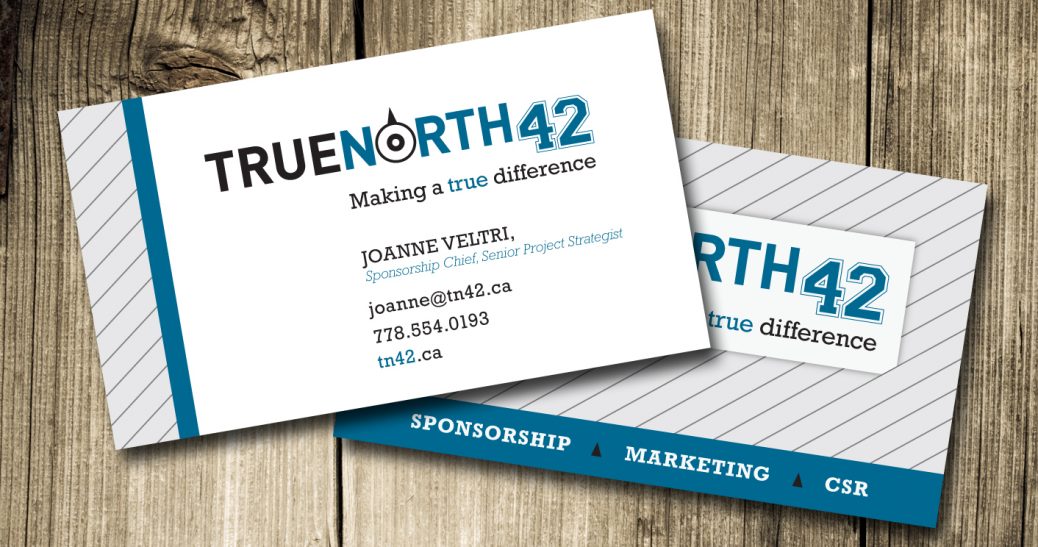 TrueNorth 42 business cards designed by Addon Creative