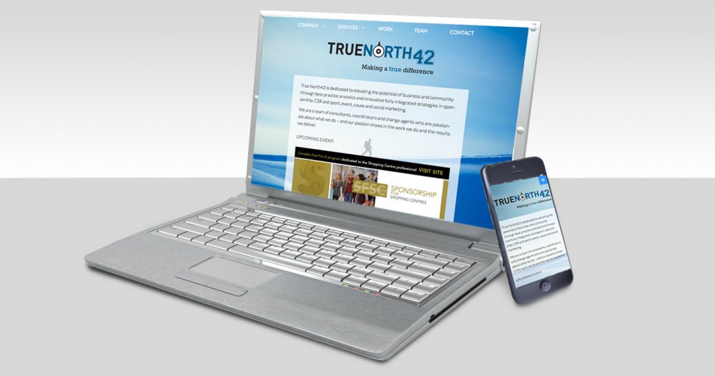 TrueNorth 42 website designed by Addon Creative
